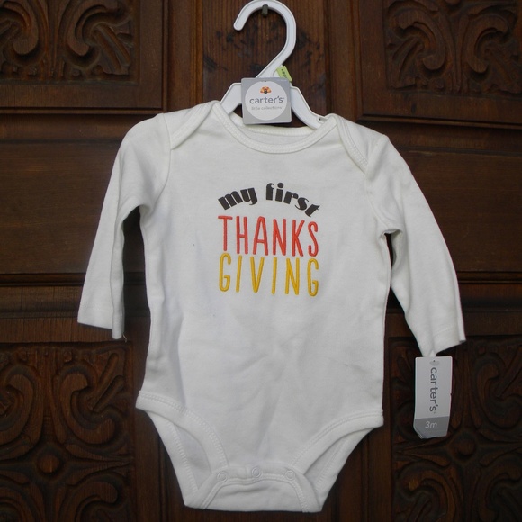 carters my first thanksgiving
